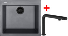 Sinks CUBE 560 BL Nanogrey + COMFOR...